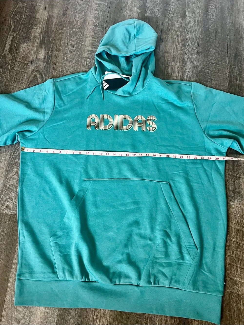 Adidas Men's Fleece Active Hoodie-Size 3XL Tall